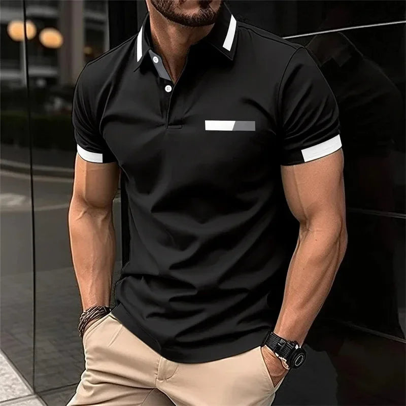 Camisa Polo Masculina Premium em Malha Knit - Conforto e Elegância Casual