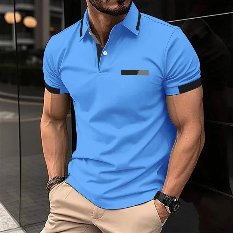 Camisa Polo Masculina Premium em Malha Knit - Conforto e Elegância Casual