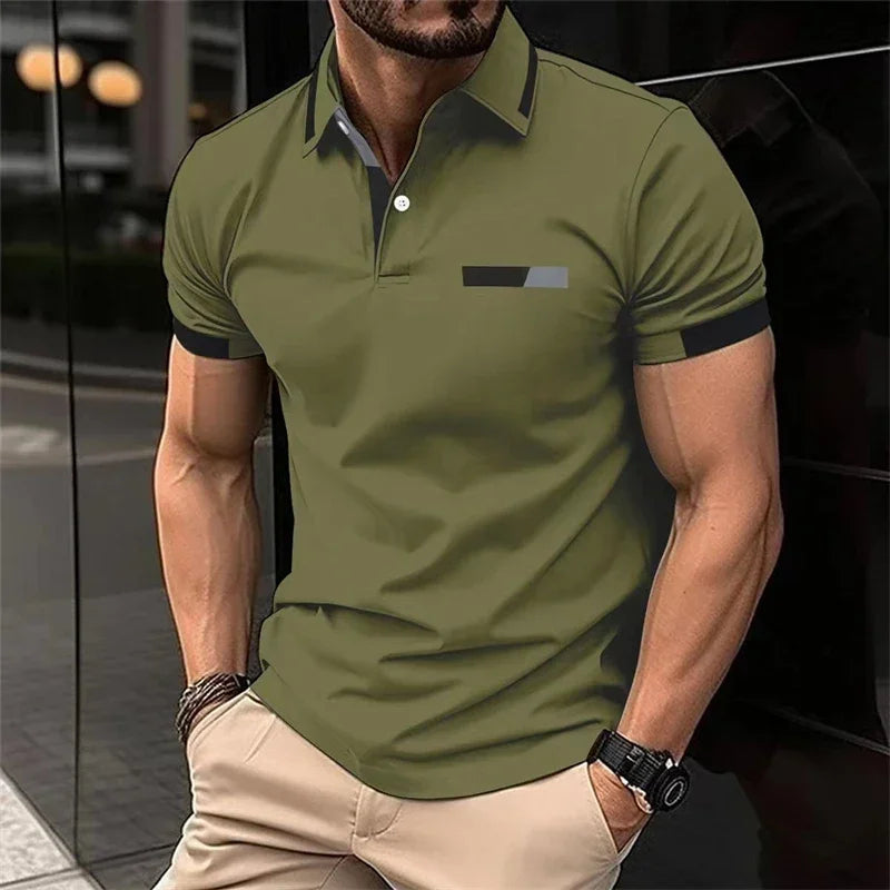 Camisa Polo Masculina Premium em Malha Knit - Conforto e Elegância Casual