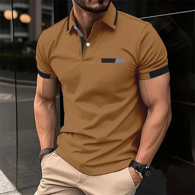 Camisa Polo Masculina Premium em Malha Knit - Conforto e Elegância Casual