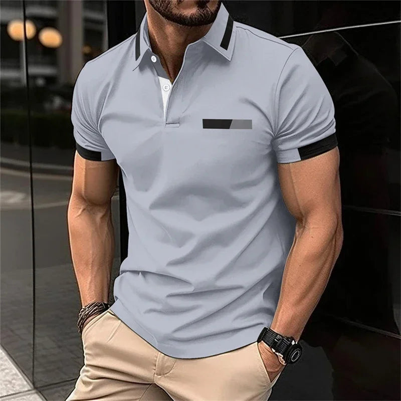 Camisa Polo Masculina Premium em Malha Knit - Conforto e Elegância Casual
