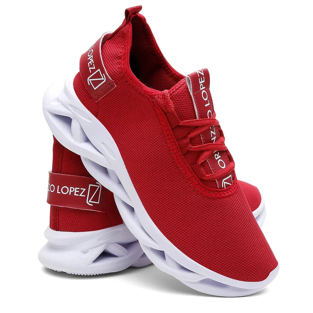 Tênis Masculino Lorenzzo Lopez Racer – Ultra Leve e Confortável para Caminhada
