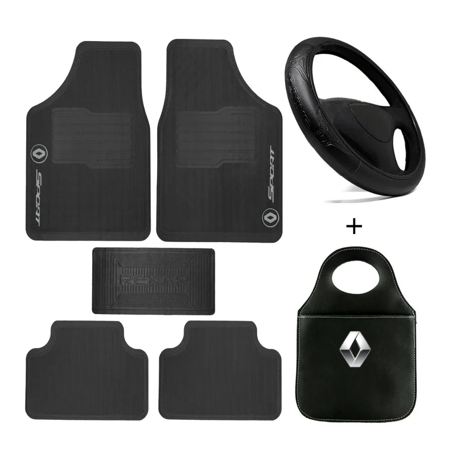 Conjunto Tapetes Veícular Luxo e Conforto