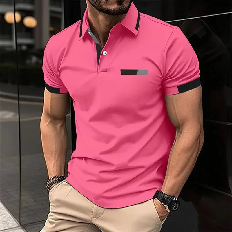 Camisa Polo Masculina Premium em Malha Knit - Conforto e Elegância Casual