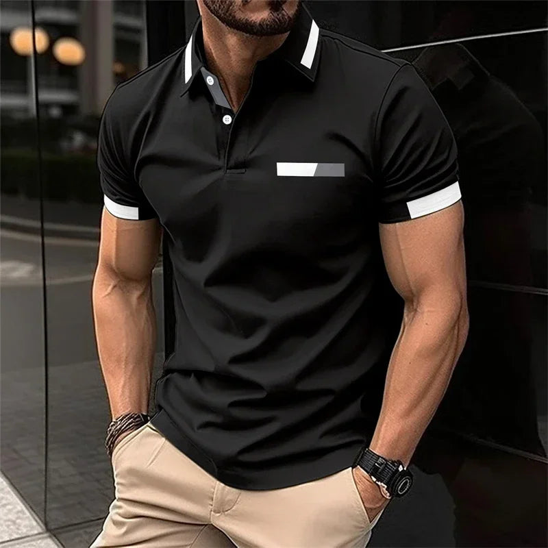 Camisa Polo Masculina Premium em Malha Knit - Conforto e Elegância Casual