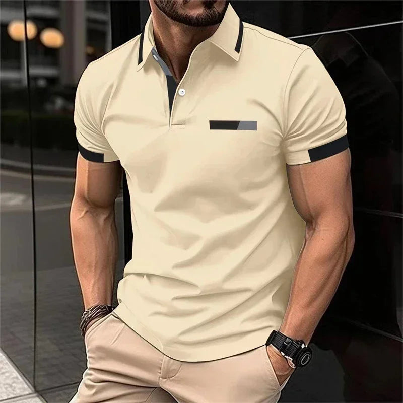 Camisa Polo Masculina Premium em Malha Knit - Conforto e Elegância Casual
