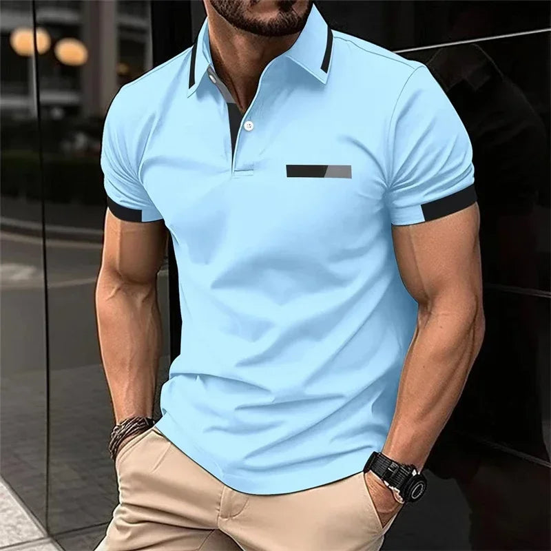 Camisa Polo Masculina Premium em Malha Knit - Conforto e Elegância Casual