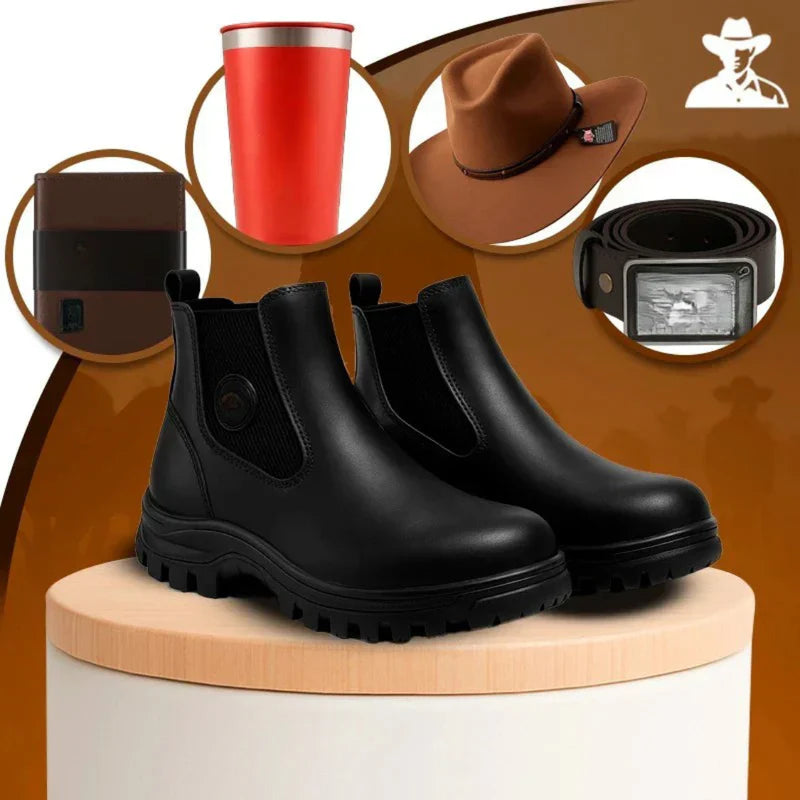 Bota Masculina Adventure: Estilo e Conforto Para o Dia a Dia 